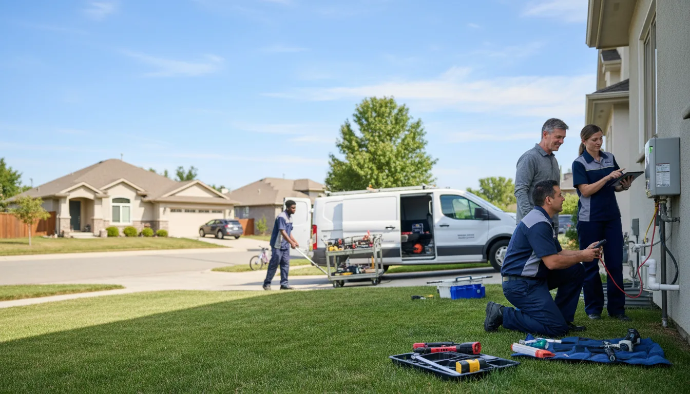 Tankless water heater service in Lanse, PA